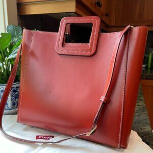 STAUD Mahogany Tote